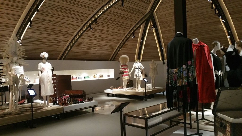 Expo du premier étage de la Galerie Louis Vuitton à Asnières