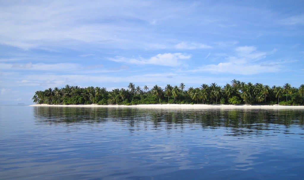 Ile Velavaru aux Maldives