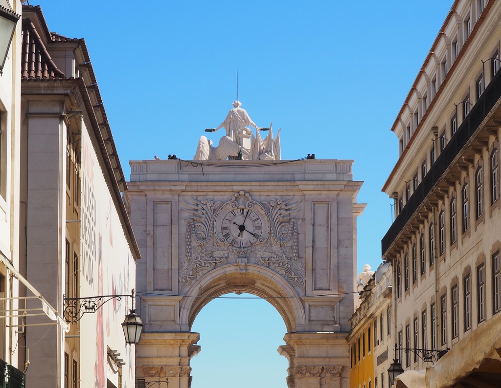 Arco da rue Augusta à Lisbonne