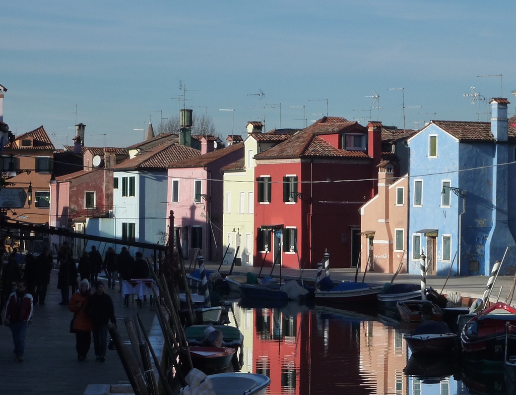Venise en hiver, Burano