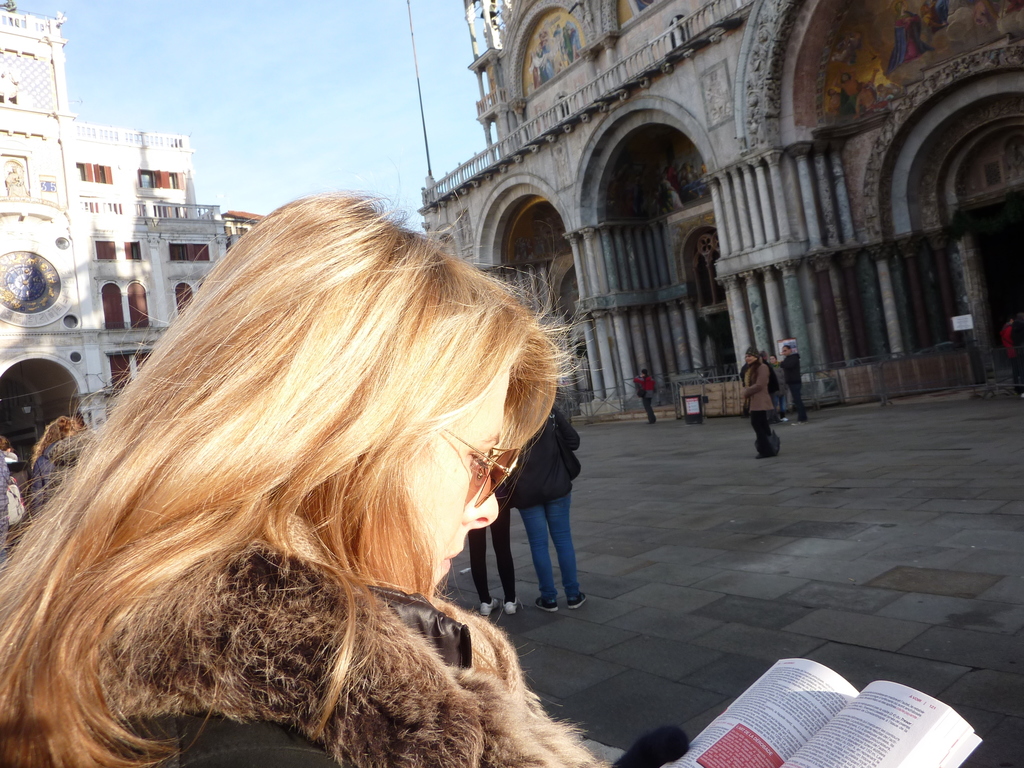 Venise en hiver, place Saint Marc