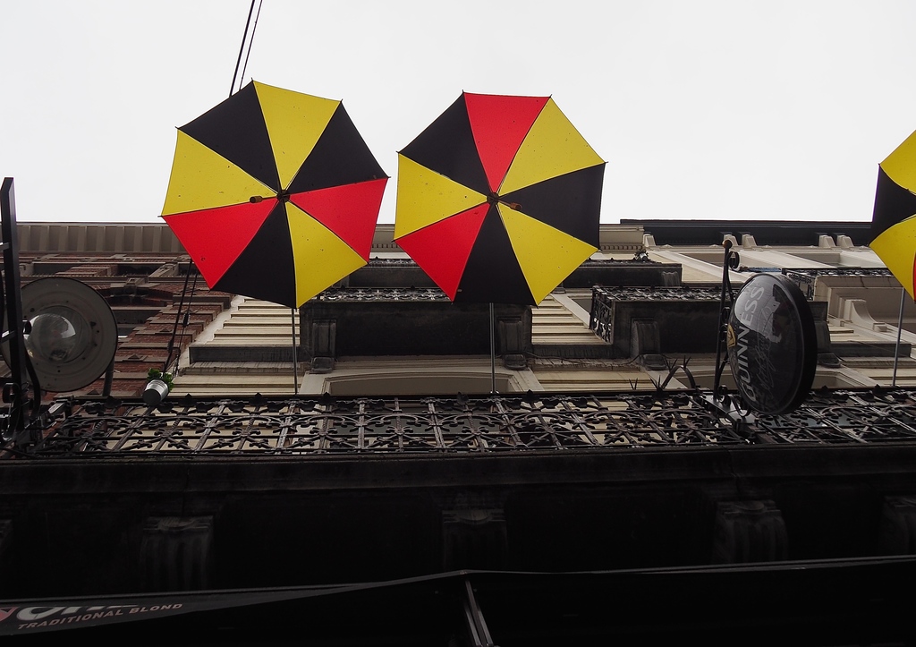 Bruxelles en 4 jours et en famille - Parapluies belges