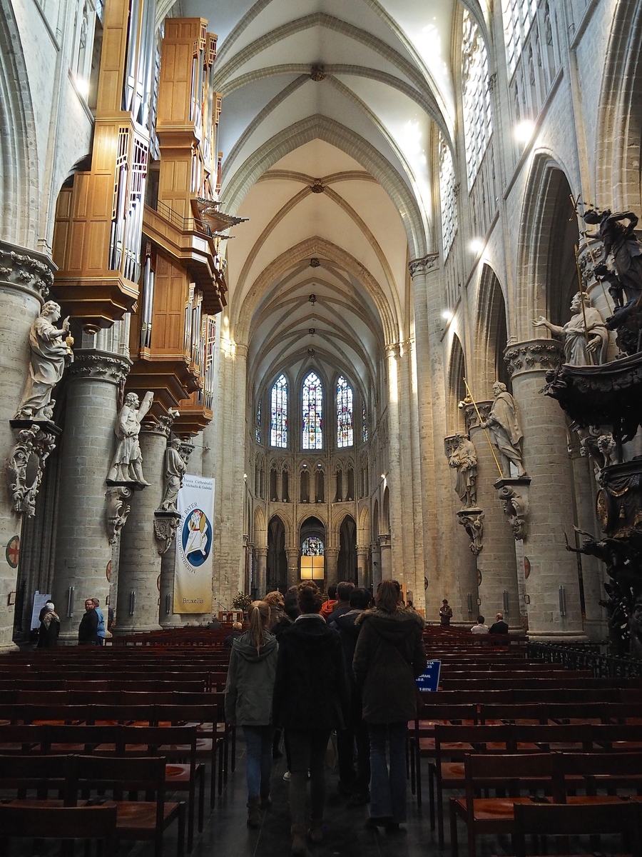 Visiter Bruxelles en famille, que faire en 4 jours ? - La Cathédrale Saints-Michel et Gudule