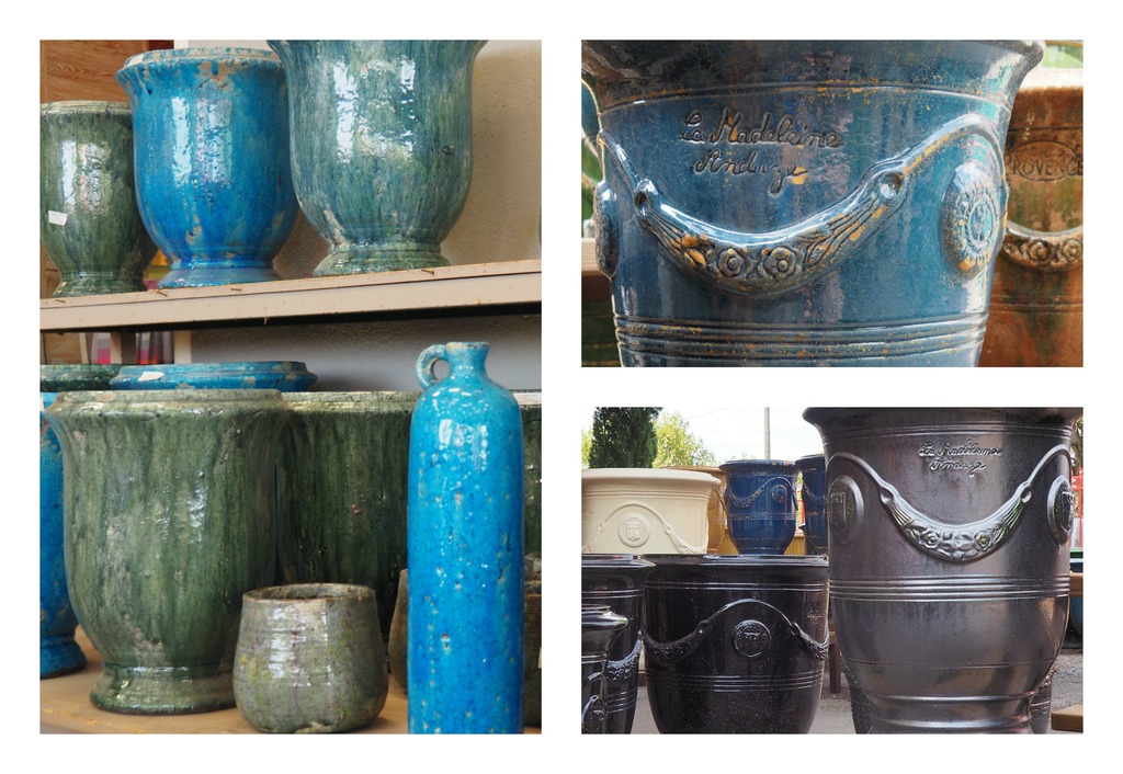 La Bambouseraie à Anduze, vases Anduze, la poterie La Madeleine