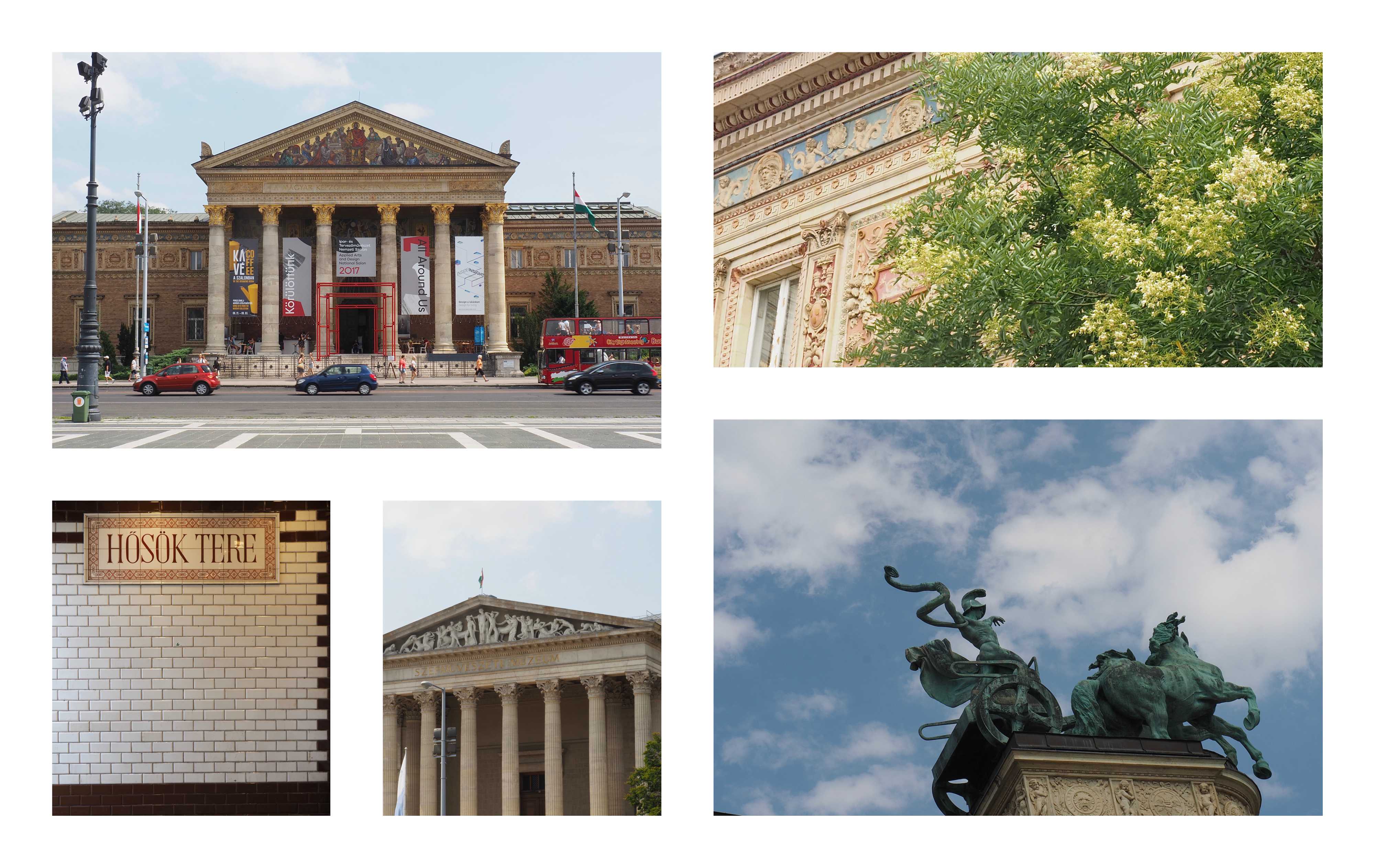 Visite de Budapest en famille, itinéraire sur 5 jours - Balade dans le quartier du Bois de la ville - Place des Héros - Palais des Arts et musée des Beaux Arts