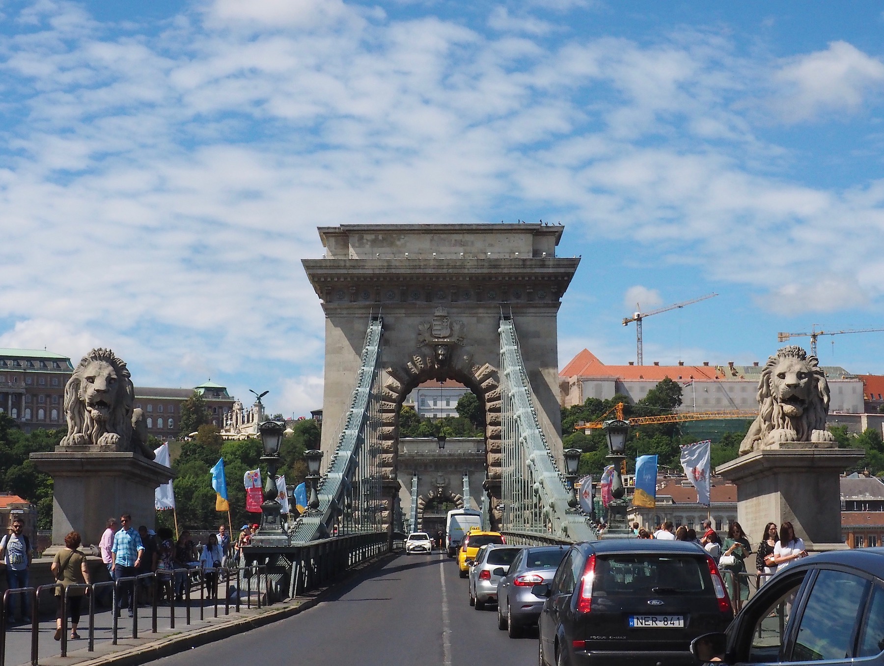 Visite de Budapest en famille, itinéraire sur 5 jours - Perspective sur le Pont des Chaînes