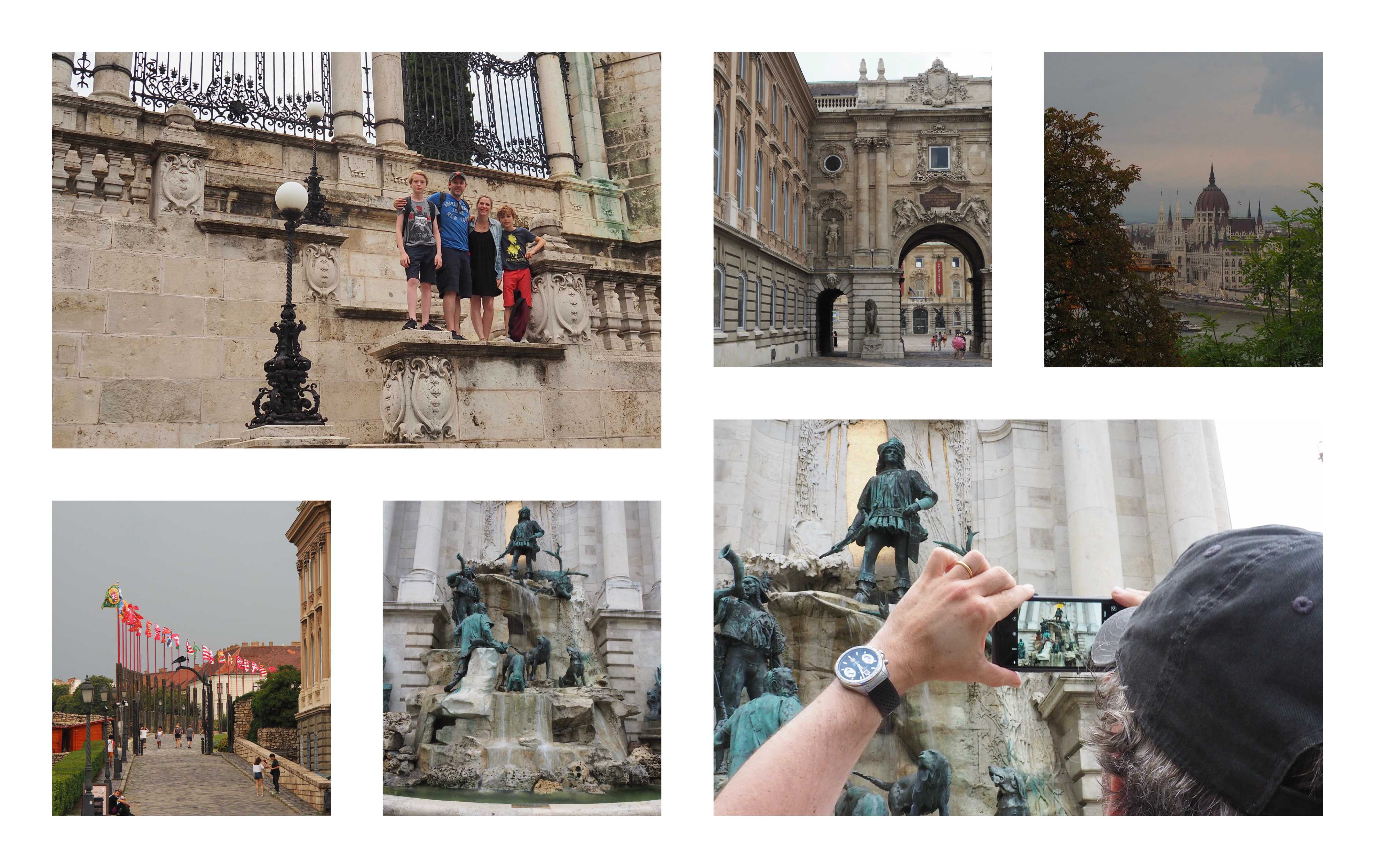 Visiter Budapest en famille, itinéraire sur 5 jours. Balade dans le quartier du château - Palais Royal