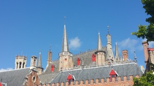 Les toits de Bruges