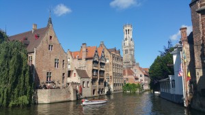 Balade le long du Dijver à Bruges