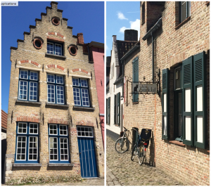 Les jolies maisons de Bruges
