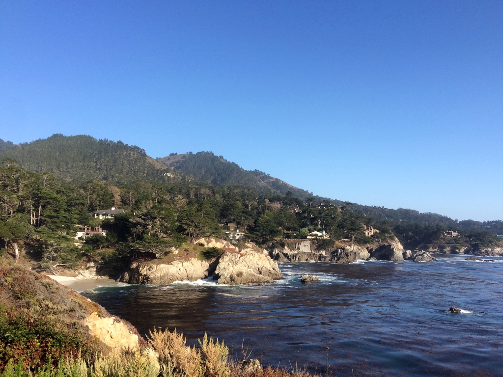 Point Lobos Natural State Reserve sur la route 1 en Californie.