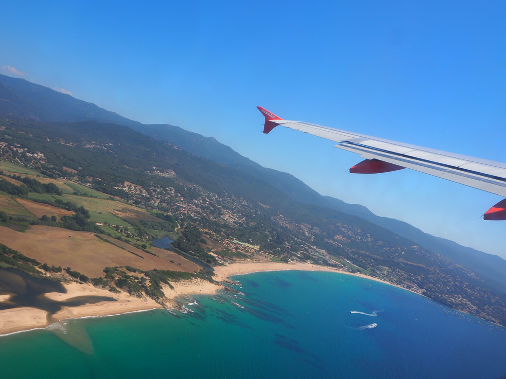 La Corse vue d'avion