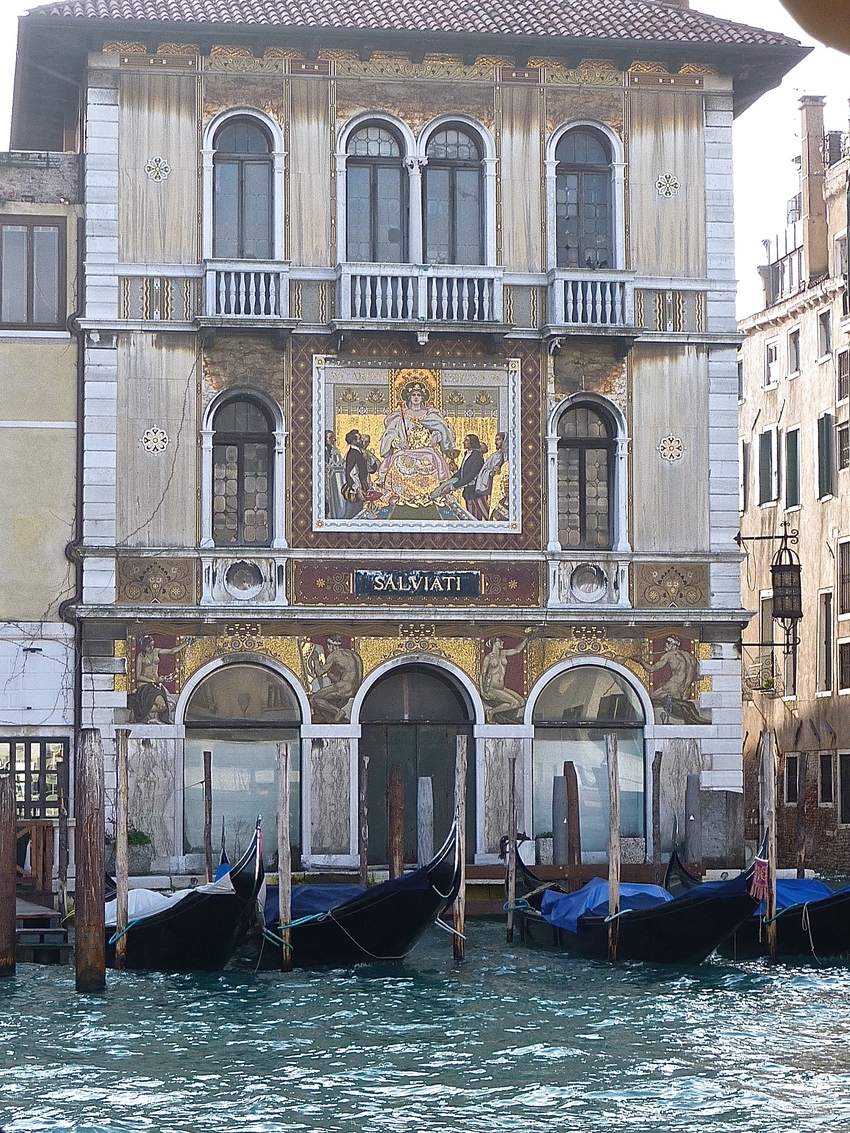 Venise en hiver, le Palazzo Salviati