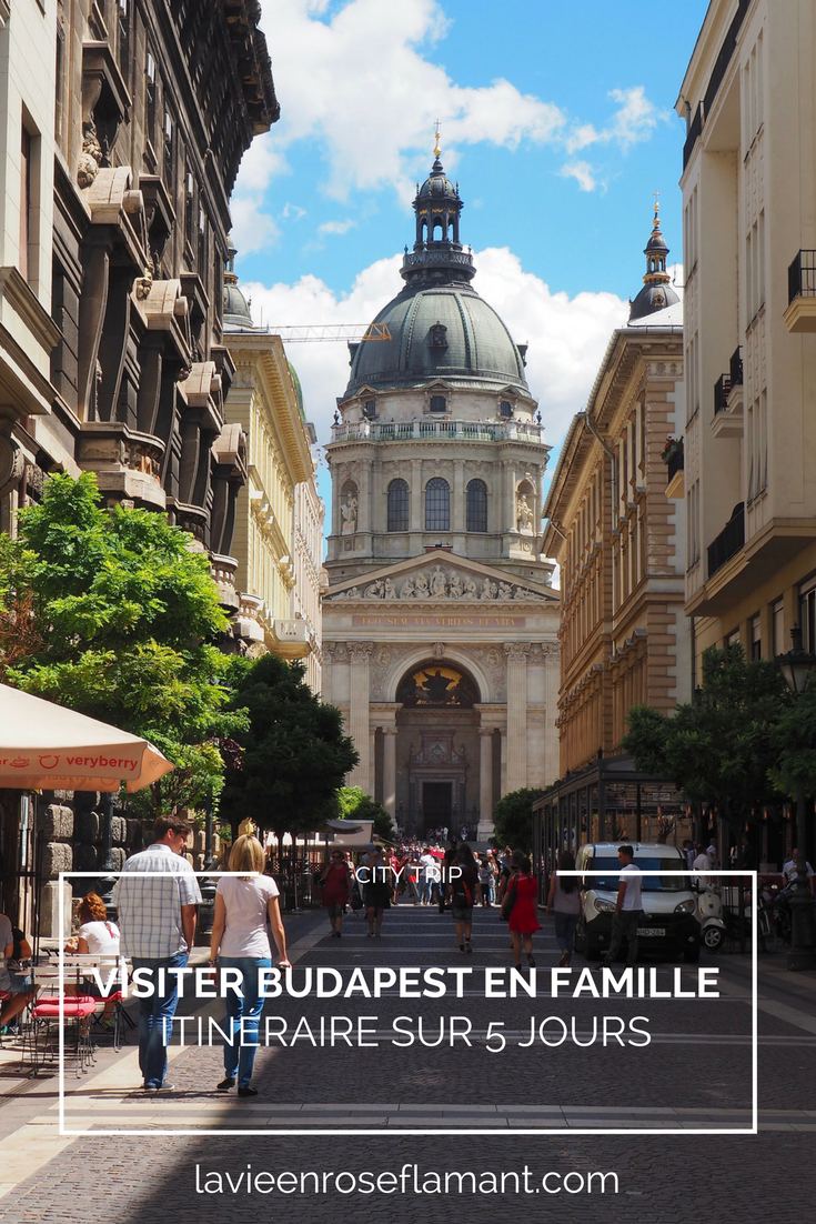 Visiter Budapest en famille, itinéraire sur 5 jours - Perspective sur la Basilique Saint-Etienne