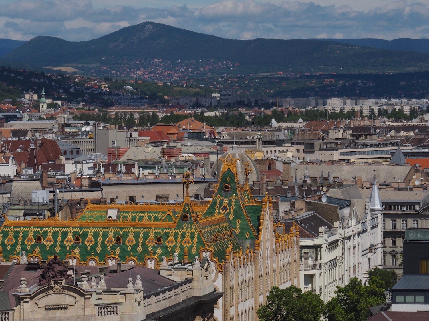 Visiter Budapest en famille, itinéraire sur 5 jours -Vue du haut de la Basilique Saint-Etienne