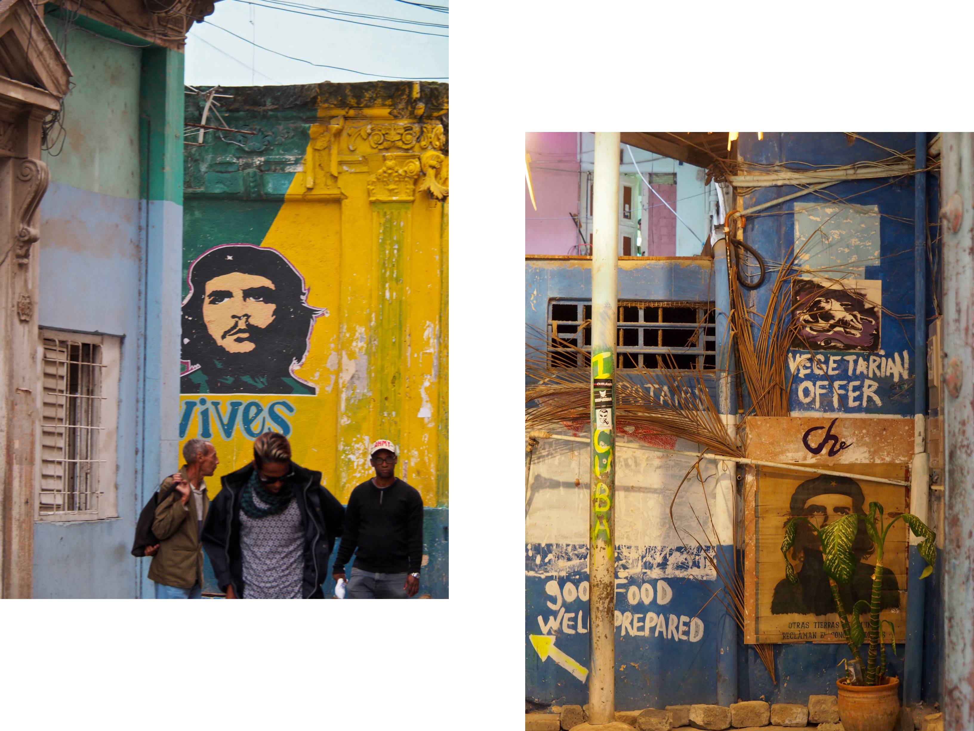 3 jours à la Havane - street art avec le Che dans les rues de la Habana Vieja