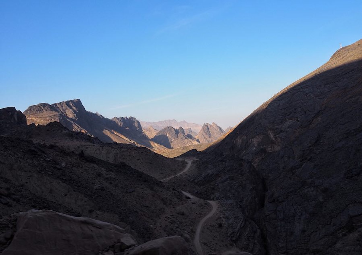 Voyage à Oman, Off Road du Wadi Bani Awf